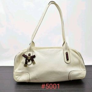 Auth Gucci Princy Line Handbag